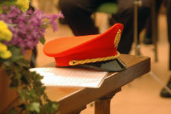 Il berretto della nuova divisa