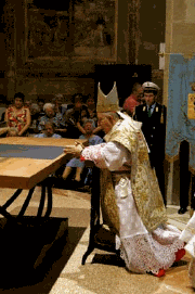 Consacrazione nuovo altare