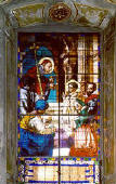 San Carlo amministra l'Eucaristia a San Luigi