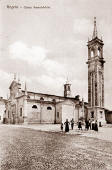 Piazza Parrocchiale 1907 - Portale della Chiesa