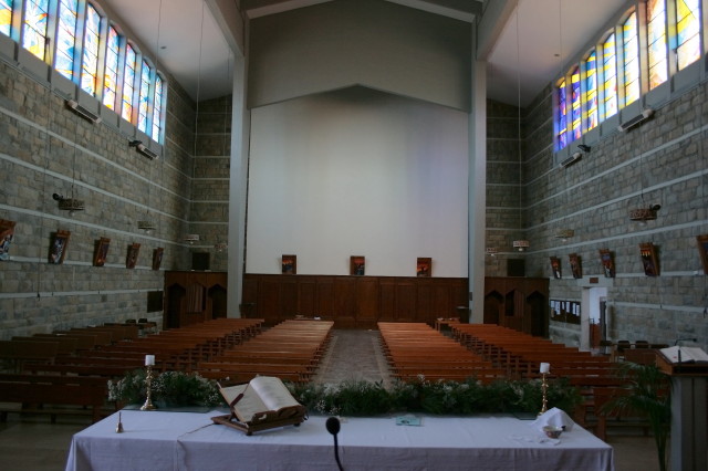 Vista dall'altare