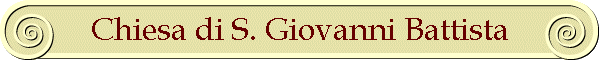 Chiesa di S. Giovanni Battista