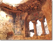 Mira, basilica bizantina di San Nicola, affreschi