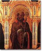 Particolare di un polittico di scuola veneziana proveniente da Galatina