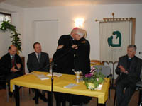 L'Arcivescovo e Mons. Nardi il giorno dell'innaugurazione