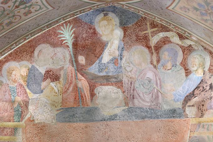 particolare centrale della Dormitio