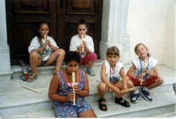 laboratorio di flauto