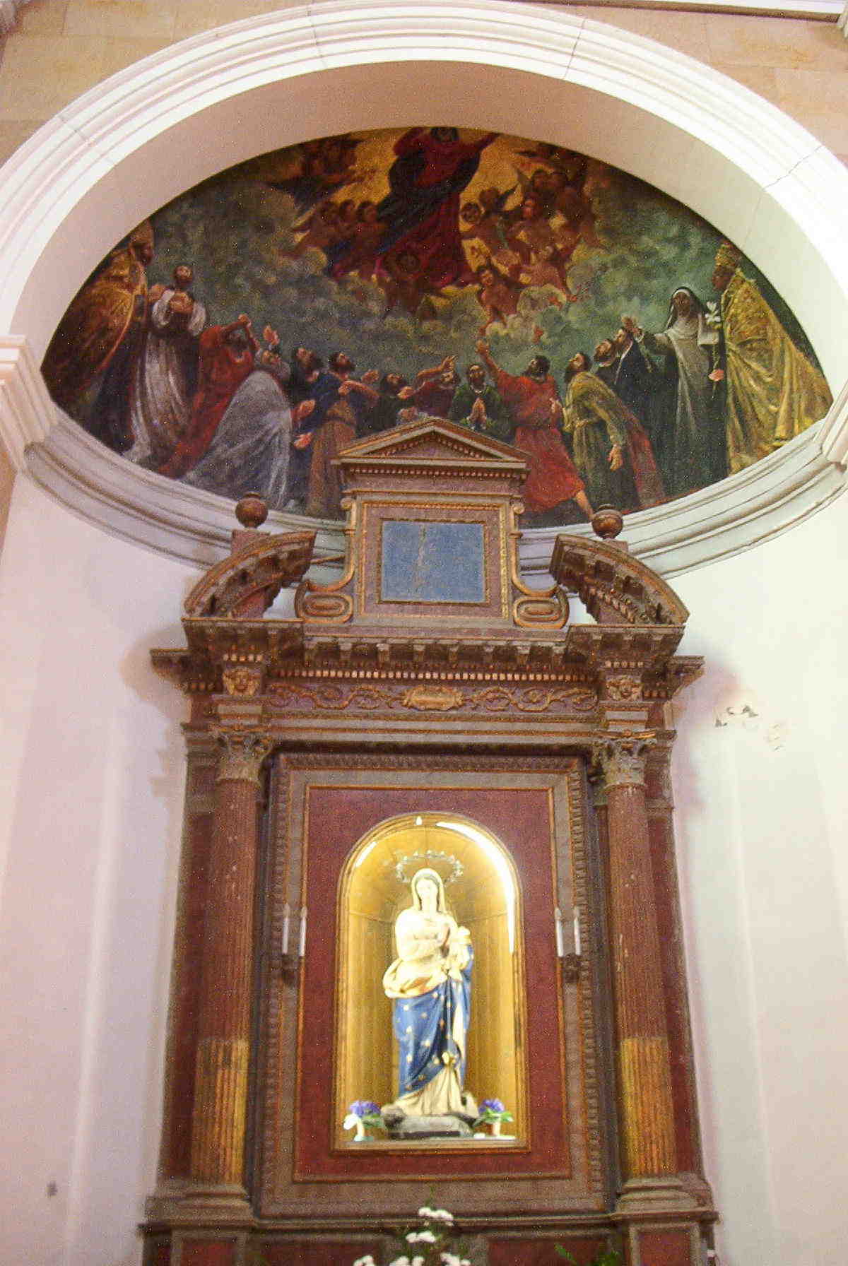 abside dell'assunzione di Maria in cielo