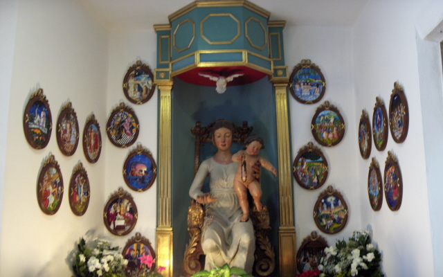La nuova cappella della Madonna del S.Rosario-2006