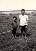 Burina circa 1963/64:  Davide Occhi e Fabrizio Benazzi