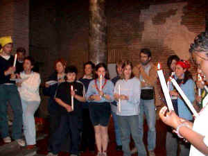 I ragazzi ricevono il credo