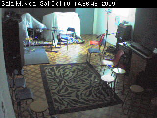 web cam sala musica