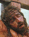 Cristo morente sulla croce, dal film di Mel Gibson