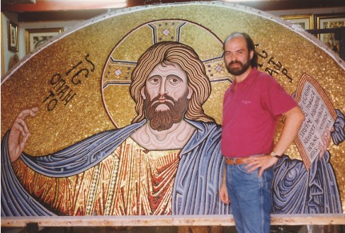 S. Tumminello in un momento del suo lavoro