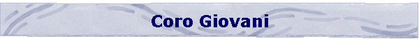 Coro Giovani
