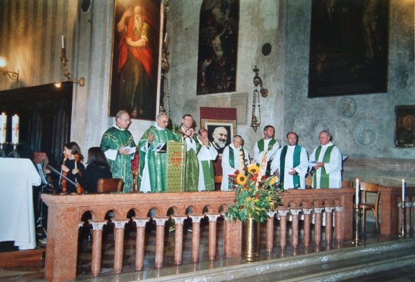 L'ingresso del nuovo parroco