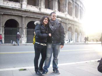 Ida e Angelo al Colosseo