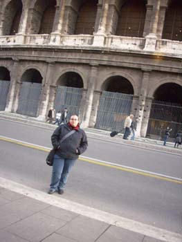 Io al Colosseo