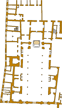 pianta della chiesa di San Frediano