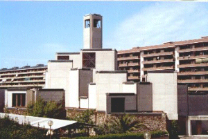 Veduta esterna della parrocchia