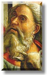 Domenico Ghirlandaio: La cacciata di Gioacchino dal Tempio (1485-90) - Affresco Firenze, S. Maria Novella