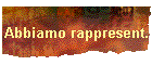 Abbiamo rappresent.