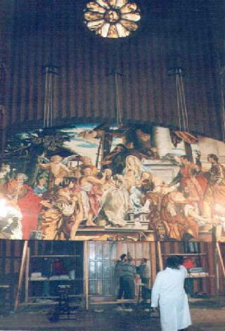 Il maxidipinto della Nativit�