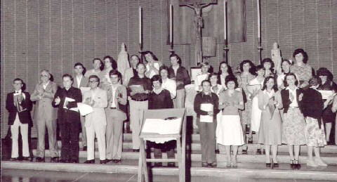 Foto storica del Coro