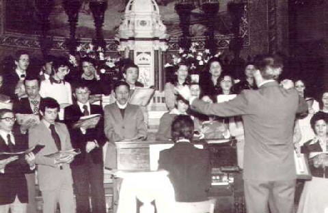 Foto storica del Coro
