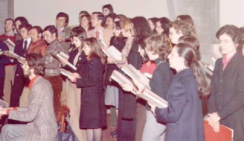 Foto storica del Coro