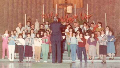 Foto storica del Coro