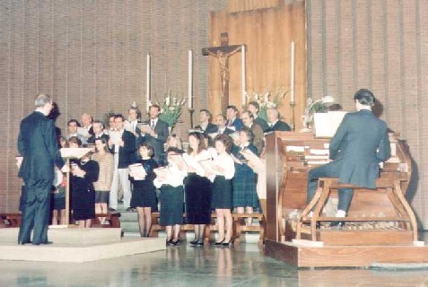 Foto storica del Coro