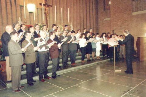 Foto storica del Coro