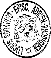 Lucius Soravito - Episc. Adrien.-Rhodigien.