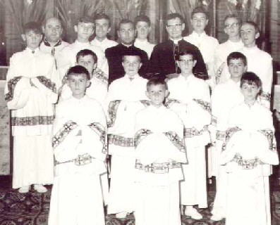 I Chierichetti nel 1966