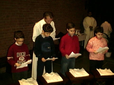 La Vestizione dei Chierichetti