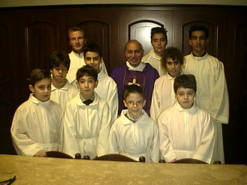 La Vestizione dei Chierichetti