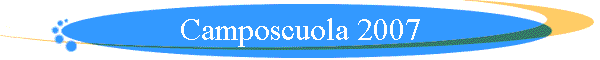 Camposcuola 2007