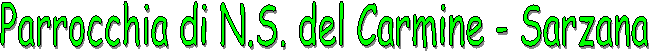 Parrocchia di N.S. del Carmine - Sarzana
