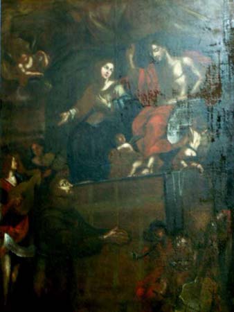 Concessione dell'indulgenzia plenaria a San Francesco