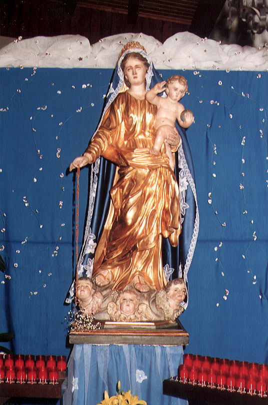 statue of the Virgin Mary
