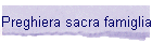 Preghiera sacra famiglia
