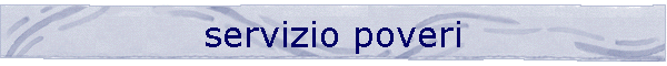 servizio poveri