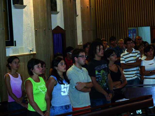 La celebrazione eucaristica a Torrevecchia Teatina