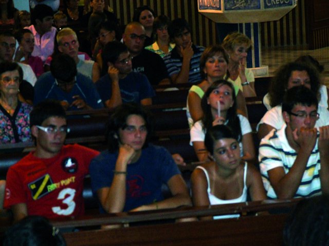 La celebrazione eucaristica a Torrevecchia Teatina