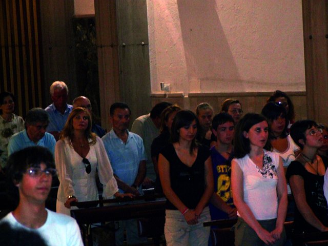 La celebrazione eucaristica a Torrevecchia Teatina