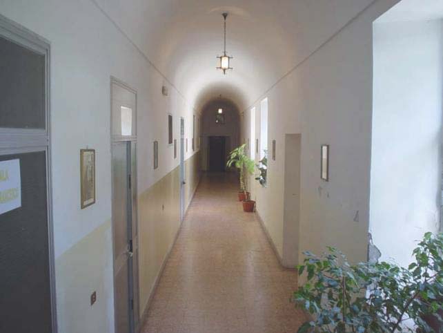 Interno del convento dell'Incoronata