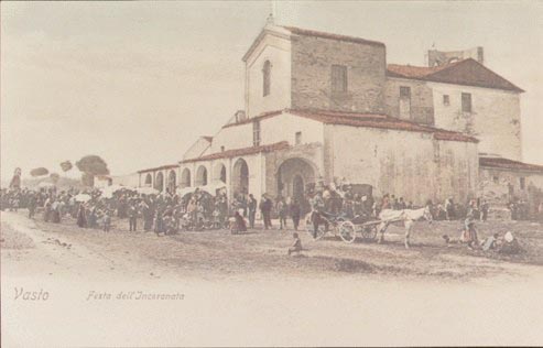 Immagine di una stampa della parrocchia dell'Incoronata