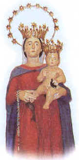 Beata Vergine Maria Regina - dopo il restauro del 2000
