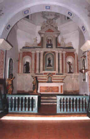 Altare maggiore chiesa del Rosario